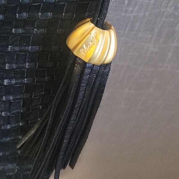 Sharif Woven Leather Bag - Picture 3 of 16